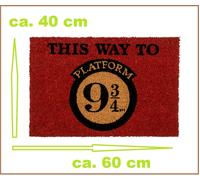 Tappetino Harry Potter Binario 9 3/4 60X40Cm