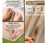 Tappetino ignifugo ignifugo resistente al calore resistente al legno ponte legno