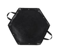 Tappetino Ignifugo Per Braciere - Sacco Per Legna Da Ardere Pieghevole E Resistente Al Calore | Protezione In Silicone Ignifugo | Per Patio Terrazza Barbecue Fumatore Falò Campeggio Picnic