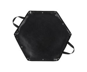 Tappetino Ignifugo Per Braciere - Sacco Per Legna Da Ardere Pieghevole E Resistente Al Calore | Protezione In Silicone Ignifugo | Per Patio Terrazza Barbecue Fumatore Falò Campeggio Picnic