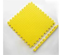 Tappetino impermeabile per bambini, 40 piastrelle in schiuma, morbide e sicure imbottiture da pavimento in EVA, rivestimento puzzle in schiuma(Yellow)