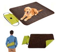 Tappetino impermeabile per cani, per esterni, 100 x 70 cm, pieghevole, impermeabile, riutilizzabile, grande coperta da viaggio per animali domestici, coperta per gatti, lavabile per cuccioli, gattini