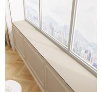 Tappetino Impermeabile Tagliabile per Davanzali, Protezione Decorativa Antigraffio per Mobili da Interno, Cuscino Antiscivolo per Davanzale con Diatomee(Beige,50x60cm/20x24in)