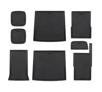 Tappetino impermeabile Tappetino Per Bracciolo Centrale Auto Tappetino Portabicchieri Per Suzuki Per Vitara 2016 2017 2018 2019-2024(Nero)