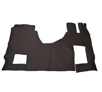 TAPPETINO IN ECO PELLE RHD NERO/ROSSO PER MERCEDES ACTROS MP4/MP5 GIGASPACE...