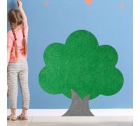 Tappetino in feltro per alberi, giocattoli per il cibo, giocattolo didattico,