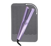 Tappetino in ferro da stiro portatile per capelli, resistente al calore, piastra per capelli permanente, cuscinetti isolanti in silicone, protezione antiscivolo in silicone per comò, tavolo da trucco