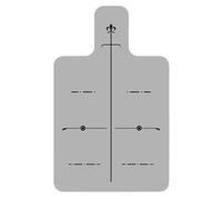 Tappetino in gomma antiscivolo for Pilates Reformer, posizionamento del letto centrale for l'allenamento for lo yoga(J)