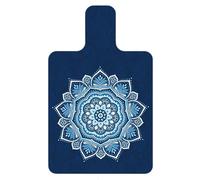 Tappetino in gomma antiscivolo for Pilates Reformer, posizionamento del letto centrale for l'allenamento for lo yoga(F)