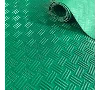 Tappetino in gomma for garage di grandi dimensioni, spessore 3 mm, tappetini impermeabili for, tappetino da parcheggio resistente for auto(Green,1.6x5m/5.2x16.4ft)