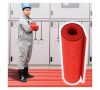 Tappetino in gomma isolante elettrico, impermeabile, antiscivolo, per spazi di lavoro commerciali e domestici, tappetino da lavoro tagliabile per elettricisti