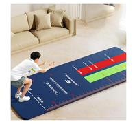 Tappetino in gomma morbida per esercizi di yoga/stretching, tappetino da allenamento durevole per salti in piedi, misurino per la palestra a casa (320 x 50 cm)