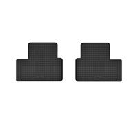 Tappetino in Gomma Neri Posteriori Alfa Romeo Mito 2008-2019 Set da 2 Pezzi