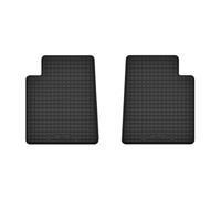Tappetino in Gomma Neri Posteriori Kia Rio II DE 2005-2011 Set da 2 Pezzi