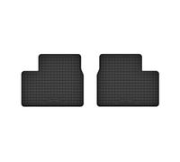 Tappetino in Gomma Neri Posteriori Peugeot 208 I 2012-2019 Set da 2 Pezzi