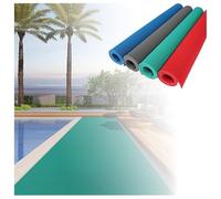 Tappetino in gomma per pavimenti con drenaggio in Tappetino drenante in PVC multicolore 90x(100-500) cm(Green,90x500cm)