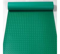 Tappetino in Gomma per Pavimento, Spesso 1,5 mm, Tappetino Impermeabile per Garage, Pad Antiscivolo per Riparazione Auto per Garage, furgoni, Palestra, Facile da Tagliare,Verde,1.5x4m
