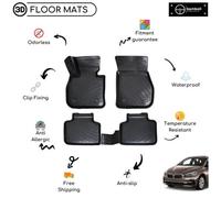 Tappetino in gomma sagomata personalizzato per BMW Serie 2 Active Tourer (nero)