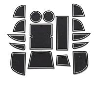 Tappetino In Gomma Tappetino Antiscivolo Per Tazza Per Mazda CX-5 CX5 CX 5 13-14 16 Pezzi Accessorio Per Decorazione Interna Tappetino Per Fessura Del Cancello Inserto portabicchieri(Wit)