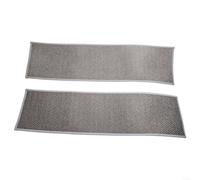 Tappetino in lino con retro in gomma che assorbe rapidamente l'umidità e fornisce una base stabile per scale interne più sicure (grigio chiaro)