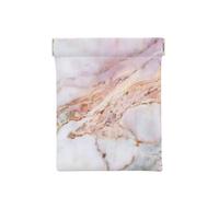 Tappetino in marmo bianco oro Marmo rosa, Spremere il portafoglio superiore da donna Borsa portaoggetti Piccola portamonete Portamonete