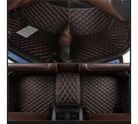 Tappetino In Pelle Per Auto Personalizzato Per VW Per Polo Per Scirocco Per Caddy Per Jetta Nuovo Per Per Golf Per Passat B6 B8 Per Touareg Tapis Sur Tapis Voiture(Nero rosso)