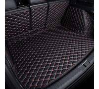 Tappetino in pelle per bagagliaio posteriore auto a copertura totale per Xpeng G9 2022 2023 2024 2025, vassoio di protezione per il vano di carico impermeabile antigraffio antiscivolo, nero ross