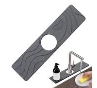 Tappetino In Pietra Per Il Rubinetto Del Lavello Della Cucina,Vassoio Antiscivolo Con Asciugatura Rapida | Tappetino Asciugatura In Pietra Per Lavello Cucina,Per Il Bagno, Piano, L'Hotel, La Casa