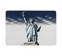 Tappetino in pile di corallo, Statua della Libertà stampata Picnic Mat,Durable Picnic Mat,Outdoor Picnic Mat,Camping Picnic Mat