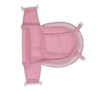 Tappetino in rete per vasca da bagno per neonati, rete per bagnetto dal design sicuro per prevenire lo scivolamento regolabile per la doccia (Rosa)
