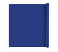 Tappetino in Silicone 70 x 50 cm per Resina Epossidica, Alginato per Calchi, Antiaderente per Artigianato, Resistente al Calore (Blu Navy)