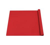 Tappetino in Silicone 70 x 50 cm per Resina Epossidica, Alginato per Calchi, Antiaderente, Resistente al Calore per Artigianato (Rosso)