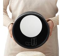 Tappetino in silicone a prova di bruciatura da 30 cm, per cuociriso, tappetino resistente al calore per un efficace controllo del vapore e assorbimento dell'acqua