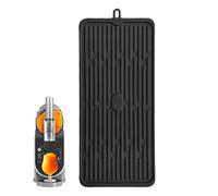 Tappetino in silicone antiscivolo per macchina da caffè, facile da pulire, resistente al calore, ideale per tavolo da pranzo, posto di lavoro, casa, bar, cucina, sala pausa, ristorante