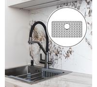 Tappetino in silicone cavo resistente al calore per lavabo, ideale per il