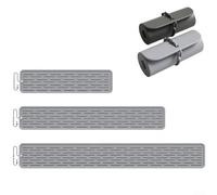 Tappetino in silicone impermeabile per cucina, include 35 cm, 55 cm, 70 cm (grigio 70 cm, 1 pezzo)