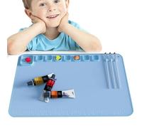 Tappetino in silicone per artisti, 60 x 40 cm, resistente al calore, antiaderente, accessorio per resina, pittura, colore, argilla, artigianato