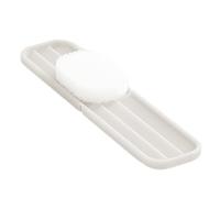 Tappetino in silicone per asciugare le stoviglie, base antiscivolo, 45 cm x 7,6 cm, scolapiatti | per il piano di lavoro per la cottura del tagliere e