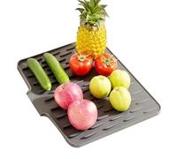 Tappetino In Silicone Per Asciugare Le Stoviglie | Base Antiscivolo per Lavastoviglie - Antiscivolo Protettivo Resistente al Calore per Lavelli Utensili da Cucina e Prevenzione Fuoriuscite