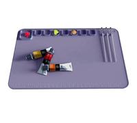 Tappetino in silicone per bricolage, foglio di silicone antiaderente 61 x 40,6 cm, impermeabile e antiscivolo, accessori per forniture fai da te senza colorazione per resina, pittura