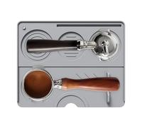 Tappetino In Silicone Per Compattare Caffè - Portafiltro Antiscivolo 30x30 Cm, Accessorio Alimentare | Strumento Da Caffè Da Piano di lavoro Per Preparazioni Mattutine, Negozio Di Cum