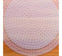 Tappetino in silicone per cuociriso commerciale a prova di bruciatura, resistente al calore, controllo del flusso di vapore, non deformabile, riutilizzabile, protezione per la cottura (25 cm)