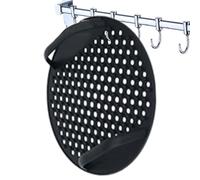 Tappetino in silicone per friggitrice ad aria, riutilizzabile, antiaderente, per alimenti, con manico, teglia in silicone per fornelli, friggitrice ad aria, congelatore, forno a microonde