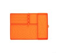 Tappetino in silicone per griglia con efficace gestione delle gocce per un'esperienza di grigliata (arancione)