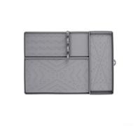 Tappetino in silicone per griglia con efficace gestione delle gocce per un'esperienza di grigliata (grigio)