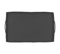 Tappetino in Silicone per Griglia, Protezione Resistente al Calore, Antiscivolo e Antiaderente per Barbecue e Cottura All'aperto - Alta Durata, Facilita la Pulizia, Ideale per (Manico grigio da 36