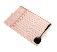 Tappetino in silicone per griglia, riutilizzabile, grande, per esterni, per piano di lavoro della cucina, per pinze, raschietti, spazzole, olio, bottiglia di olio