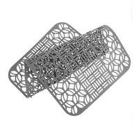 Tappetino in Silicone per Lavandino, Pieghevole, Resistente | Design a Nido D'ape, Drena L'acqua in Eccesso e L'olio, per Cucine e Sale da Pranzo