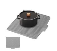Tappetino in silicone per lavello, impermeabile, ad asciugatura rapida, antiscivolo, resistente al calore, tappetino protettivo per utensili, ciotole, lavelli, casa, tazze, pentole, cucina