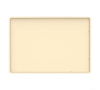 Tappetino in silicone per macchine da caffè espresso, antiscivolo, resistente al calore, per piano di lavoro della cucina, per asciugare i piatti e protezione degli elettrodomestici (beige)